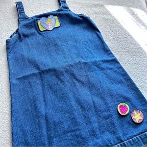 Disney Store Tinker Bell Denim Dress Size Small
